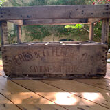 Wooden bottle locker