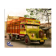 Tata truck Rajasthan vers 1950, aered colorful photography