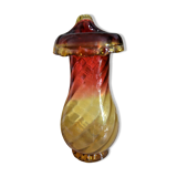 Vase en verre soufflé