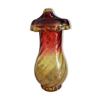 Blown glass vase