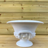 Medici-style glazed ceramic pot cover, Italy