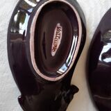 Service signed Vallauris, flat - 4 raviers, good condition