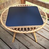 Rattan coffee table 1960