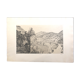 Paysage de canyon, gravure signée et numérotée  Jacques Houplain,