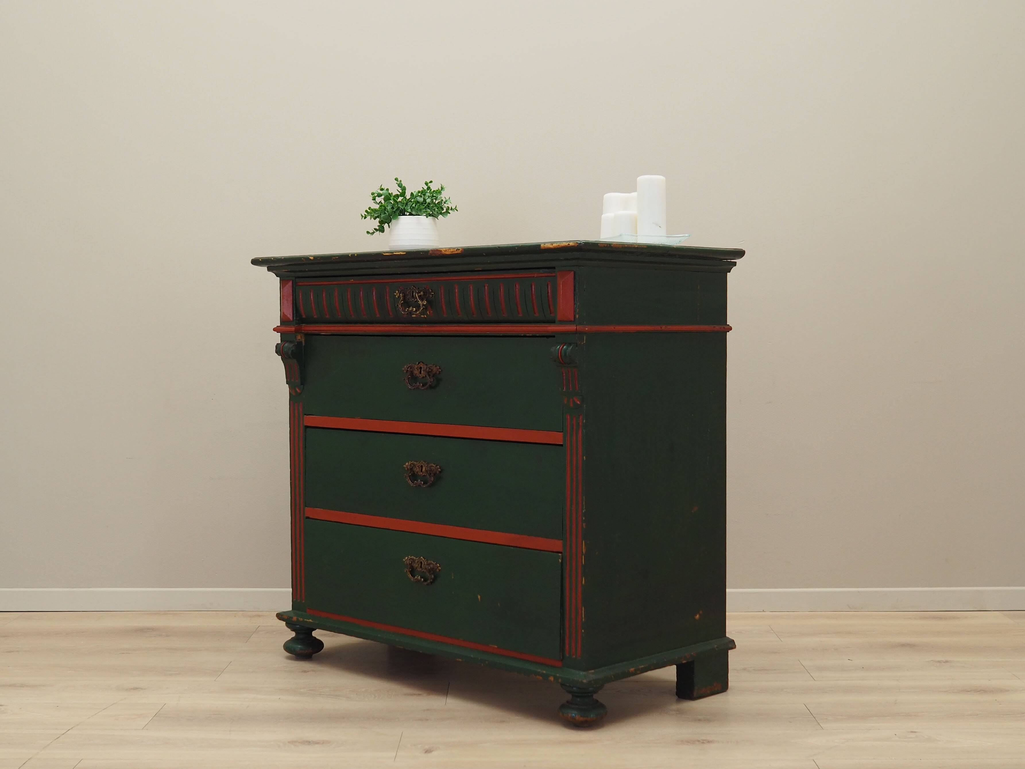 Commode en pin, design danois, années 1950, fabrication : Danemark