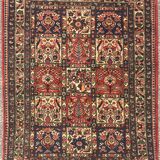 Tapis d'orient bakthiar persan iran 107 x 140 cm