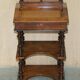 Pair of fully restored antique Davenport desks.