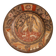 Vintage Mexican Hand Painted Terracotta Wall Plate - Amado Galvan - 1970s