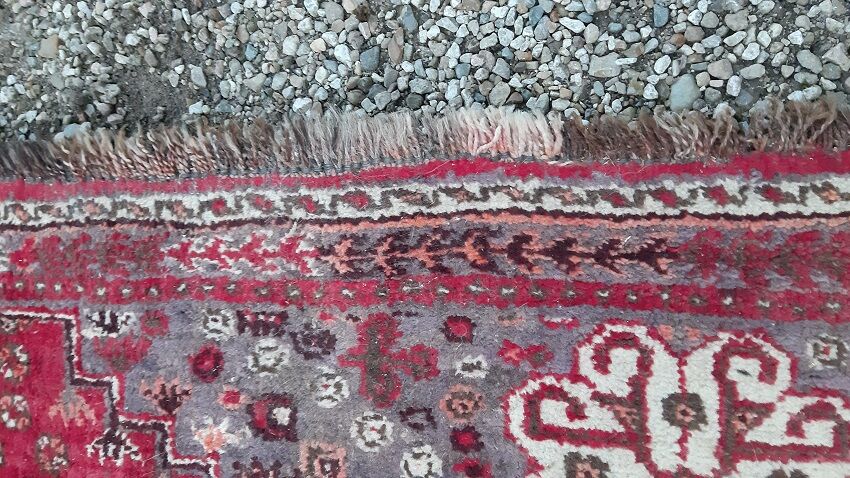Hand knotted wool carpet 152x252cm