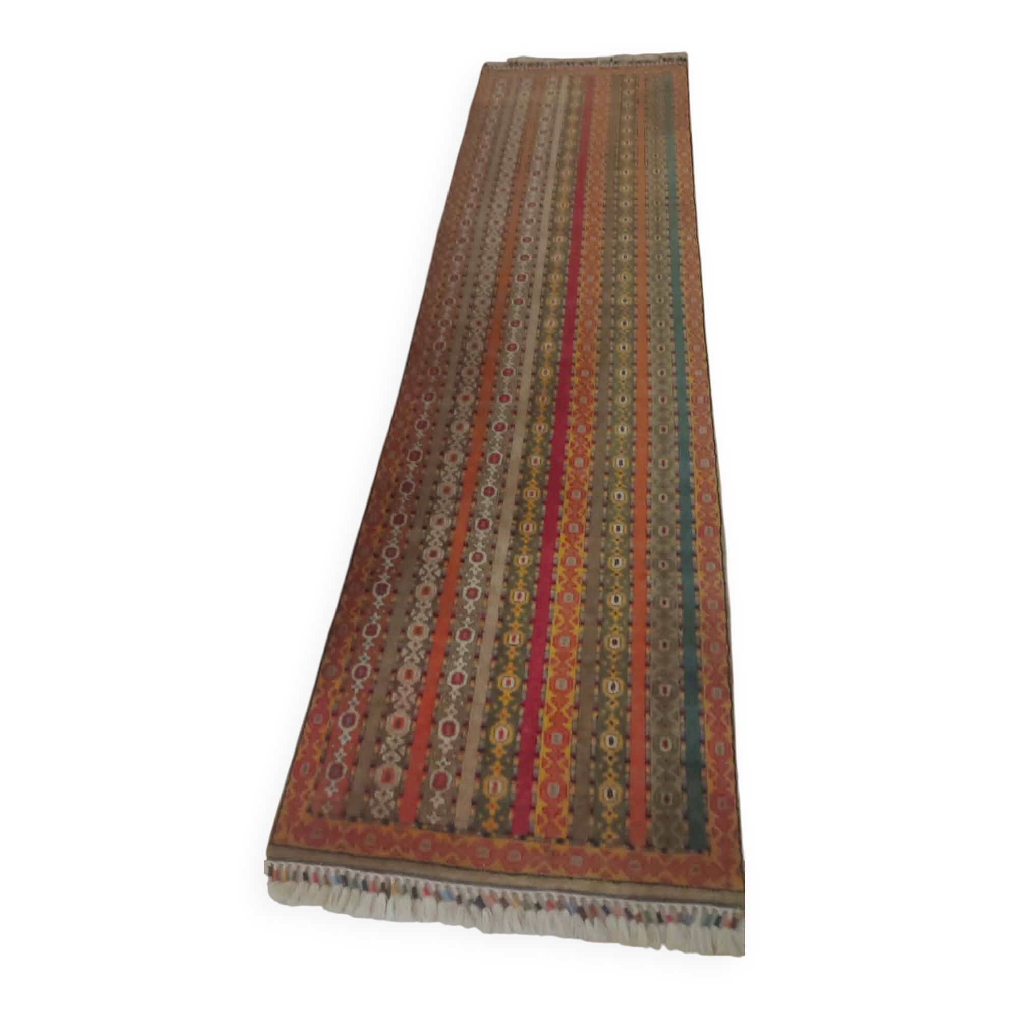 Authentic Turkish Sivas rug in 100% wool – 299 × 84 cm