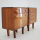 1960s Frantisek Mezulanik Pair of Chest of Drawers, Czechoslovakia