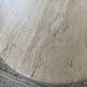 Travertine dining table 1970 Italy Tobia Scarpa
