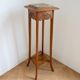 Side table with marble top.