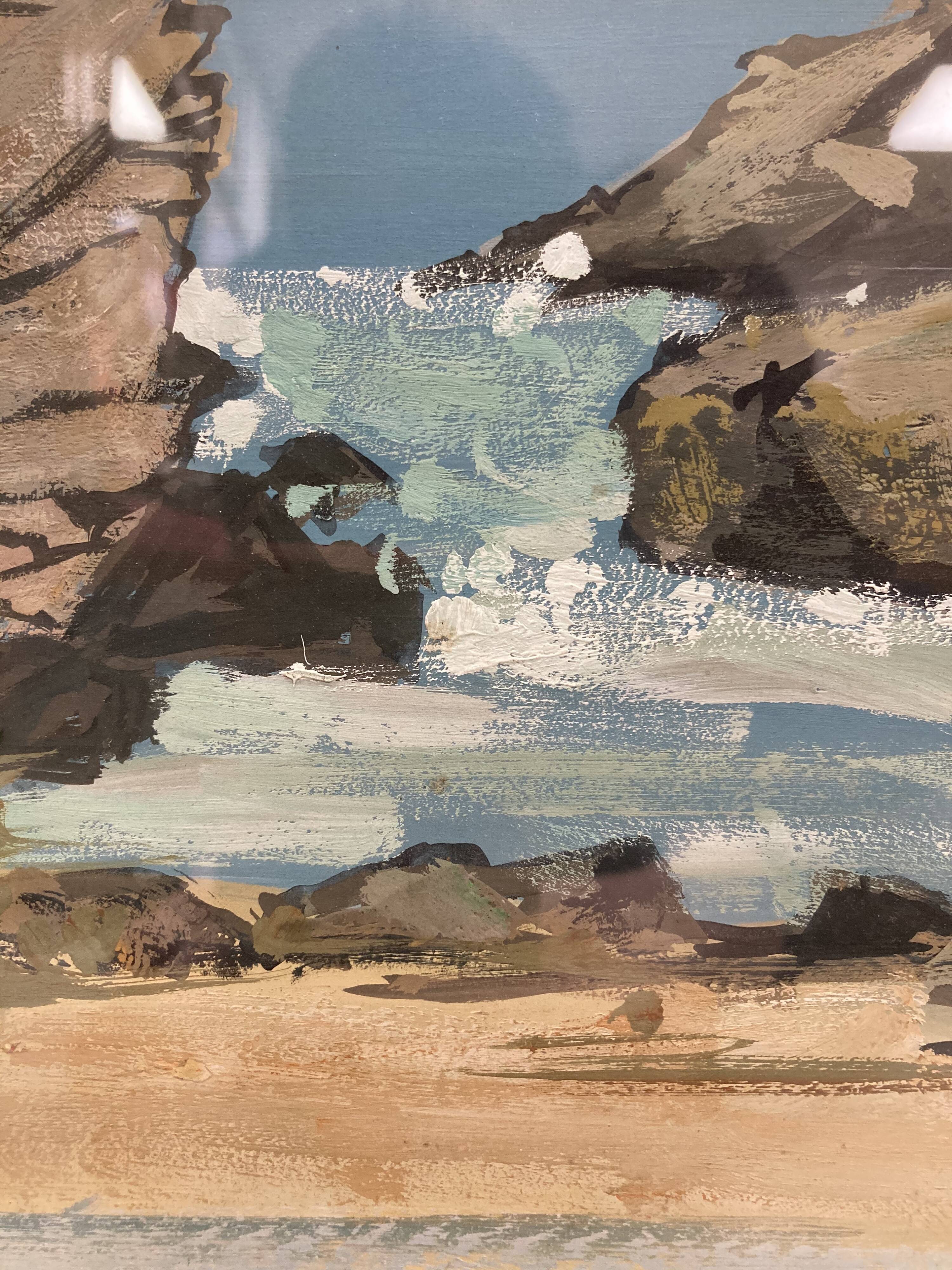 Vintage Quiberon Painting