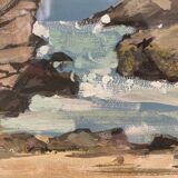 Vintage Quiberon Painting