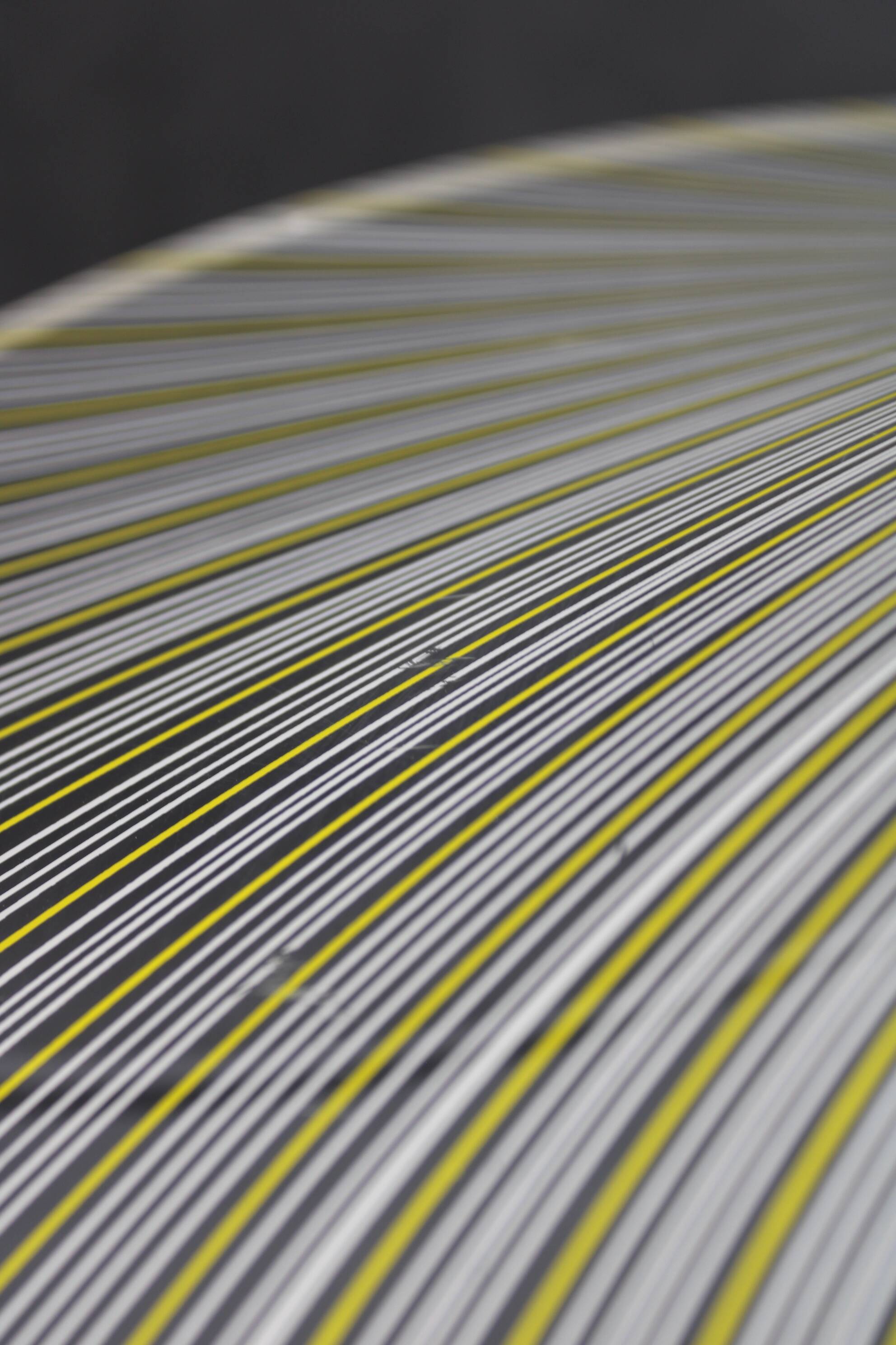 1970s  Guzzini "Trumpet" Pendant Lamp by Meblo, Italy