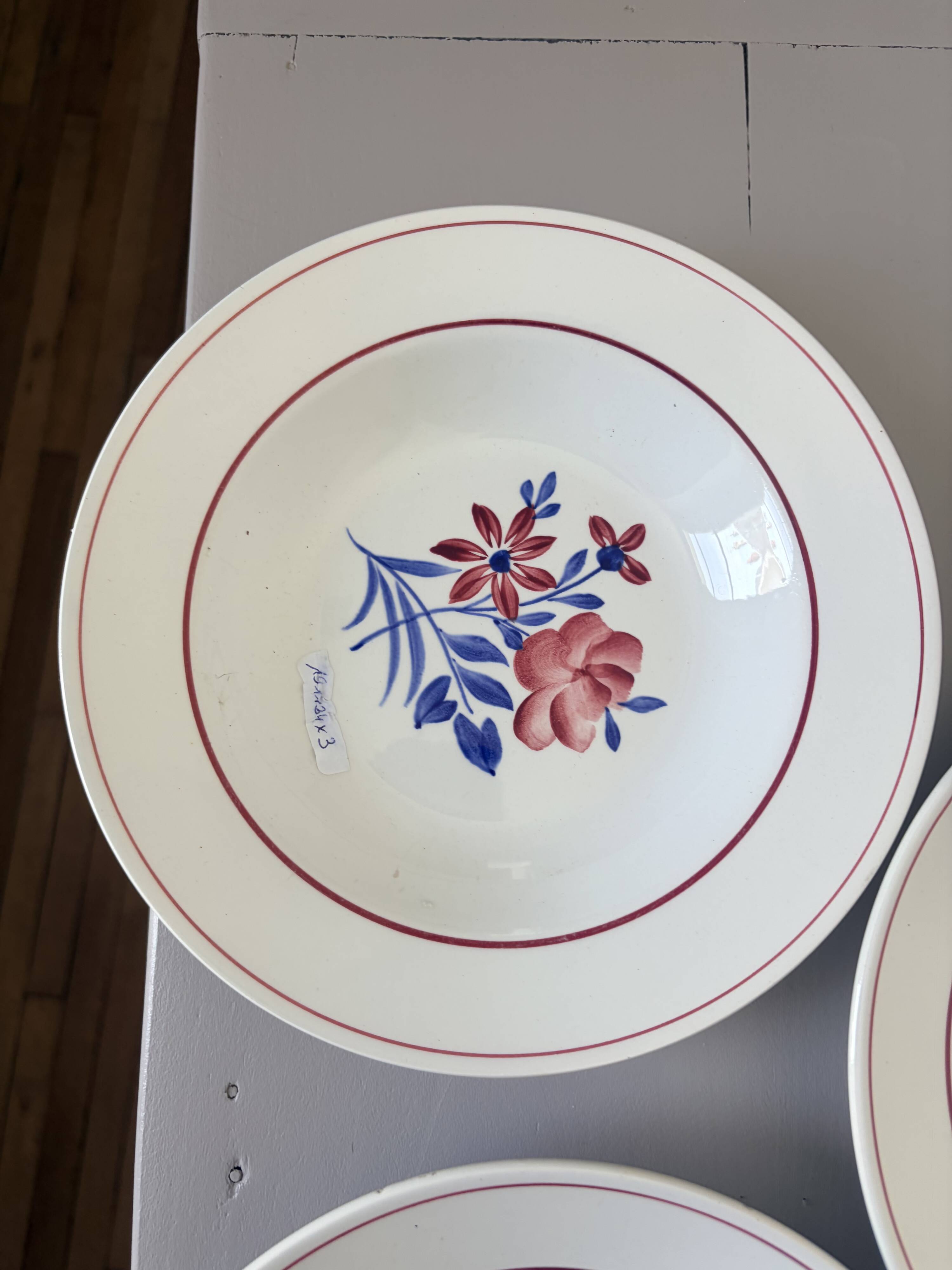 3 deep plates St Amand, France 191134