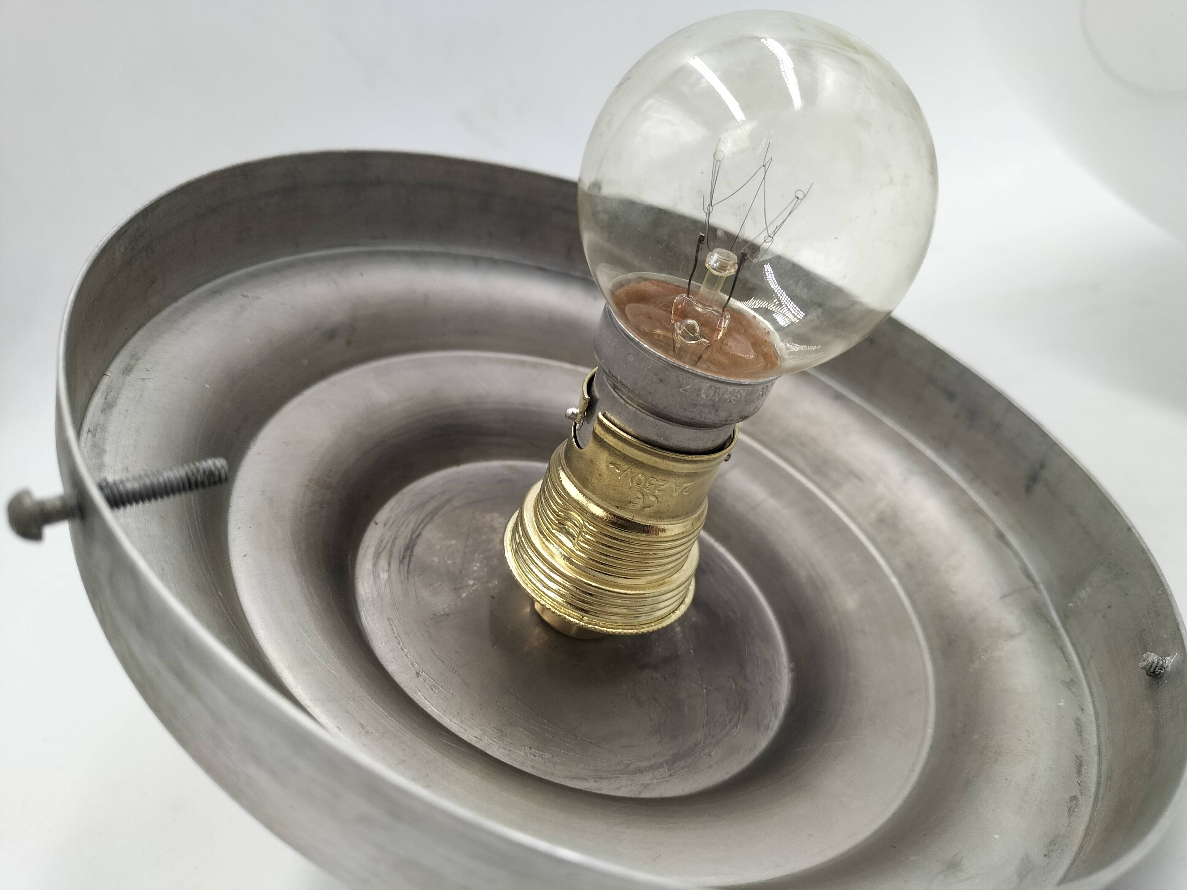 Opaline art deco pendant light