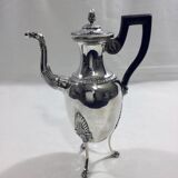 Silver teapot