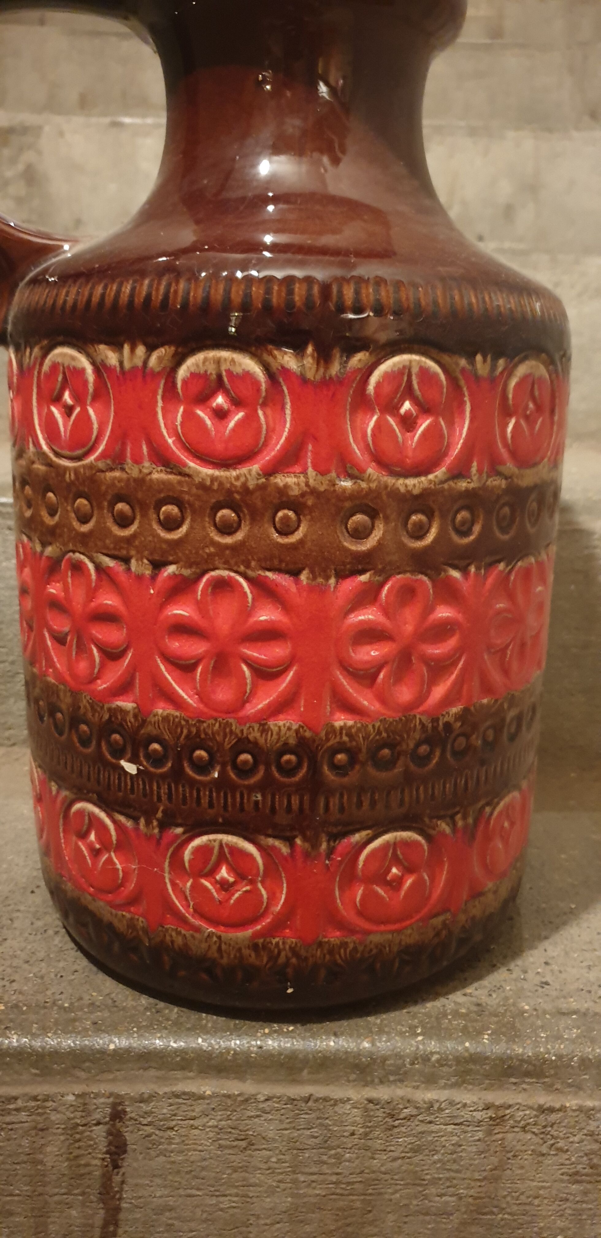 Vase west germany year 70