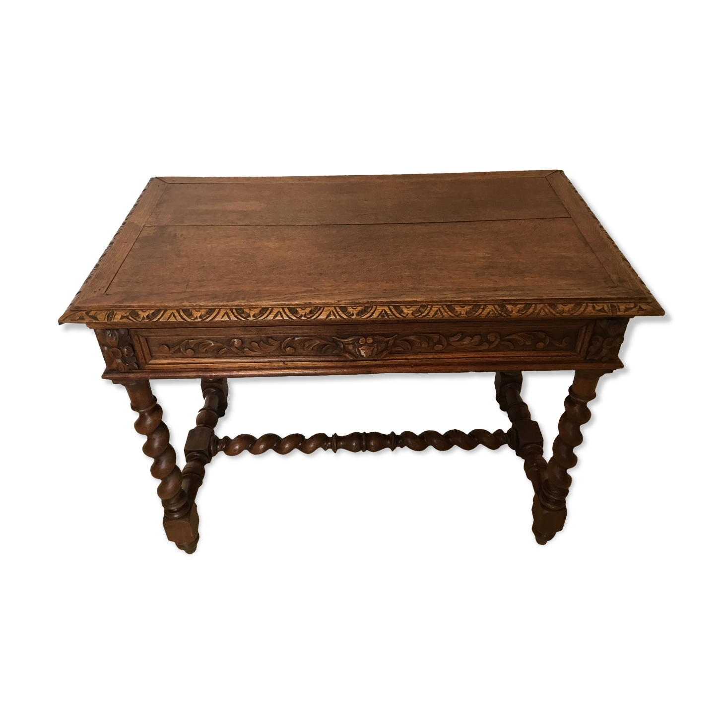 Louis XIII style office, feet turned