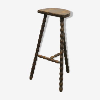 Tabouret haut tripode