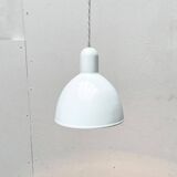 Vintage Danish enamelled pendant lamp model ES by Edgar Schlaefle for Louis Poulsen, 1980s.