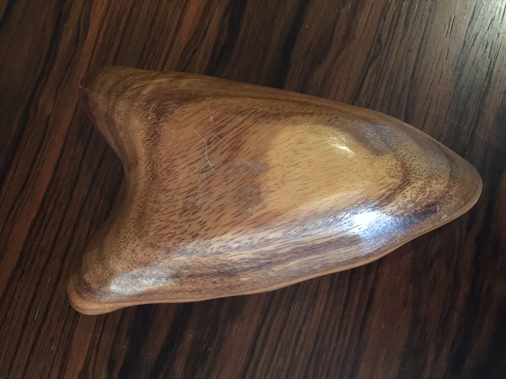 Vide poche en bois et nacre