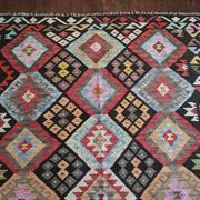 Kilim Persan Qashqaï fait main 260x184cm