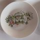 Set of 6 Françoise Saget plates "Stroll in Paris"