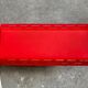 Vintage red W.L.P. Wall sconce / Bed lamp with adjustable shade