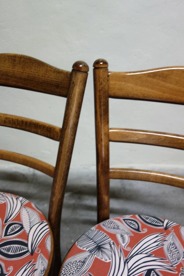 Paire de chaises bistro Baumann vintage