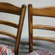 Pair of vintage Baumann bistro chairs