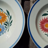 6 assiettes creuses HBCM
