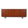 Danish teak sideboard 1960s with bar section and sliding doors