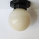 Original 1930s Functionalist Bakelite Lamp – Ceiling or Wall Light