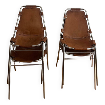 Les Arcs chairs by Charlotte Perriand