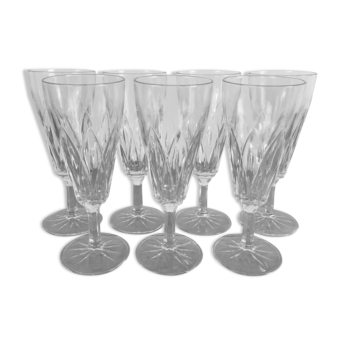 Champagne flutes "sun"