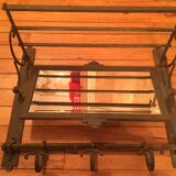 Hanger art deco mirror with shelf