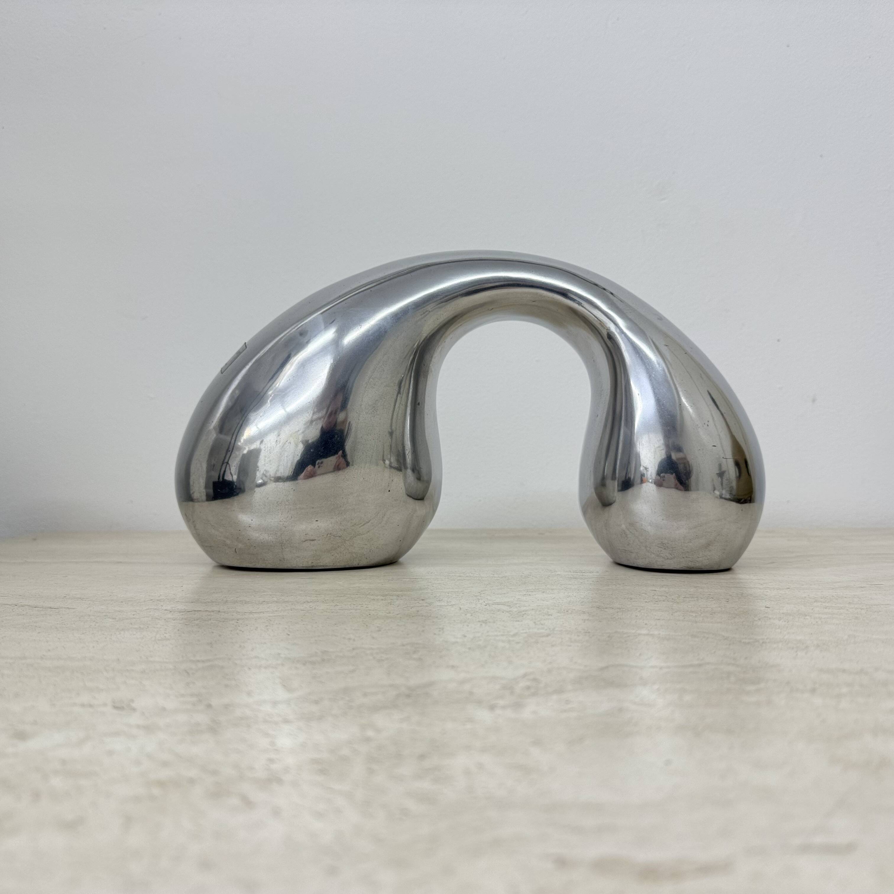 Biomorphic Sculpture Object in Aluminum by Eva & Peter Moritz for Ikea, 198