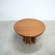 Table à manger sculpturale italienne