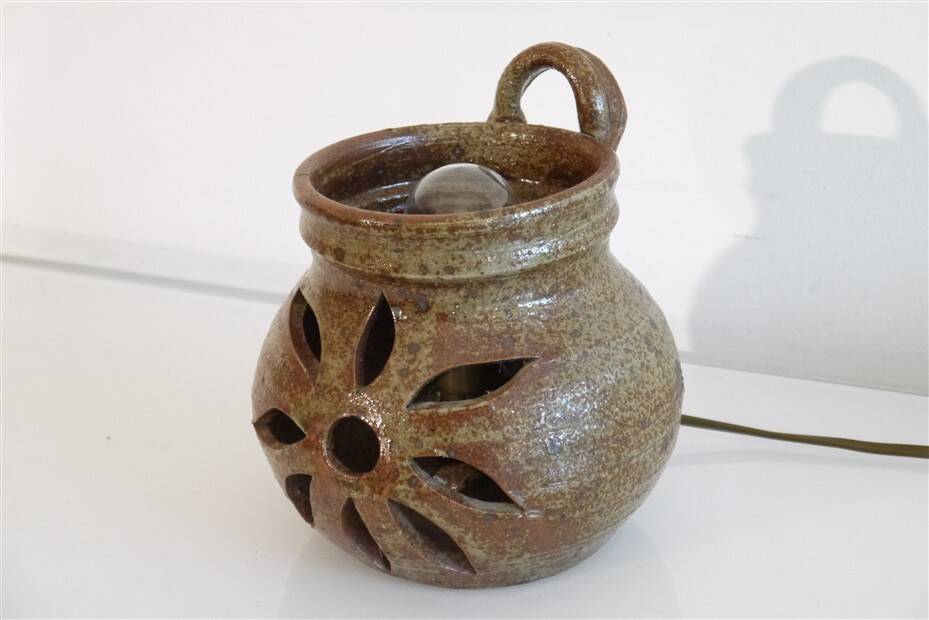 Ceramic lamp by Guy Baudat