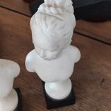 Bust duo Louise Brongniart