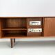 Rare and beautiful Danish sideboard by E. Pedersen & Son A-S Copenhagen.