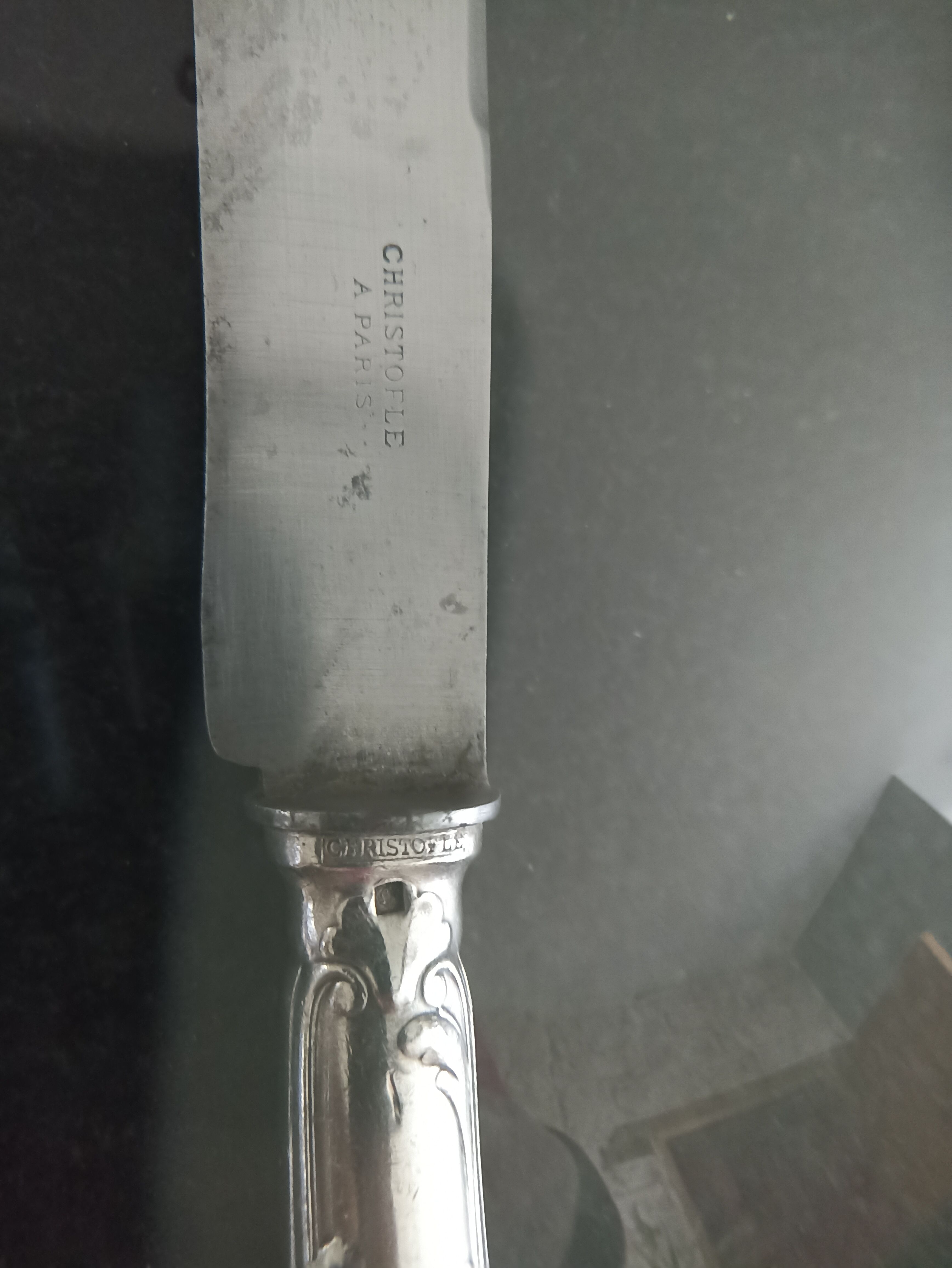 Ménagère Christofle en métal argenté