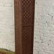 3-section rattan and wicker screen