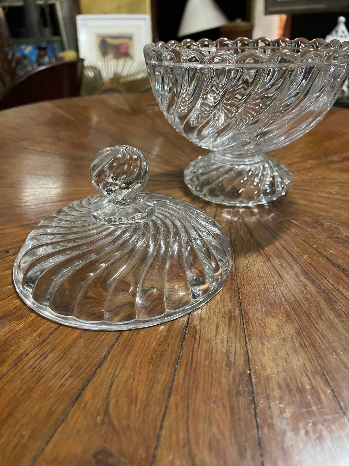 Baccarat Crystal Candy Box