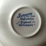 Cups and saucers Ridgway