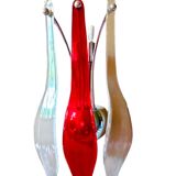 Set of 4 Murano glass wall lights, Italy 2000