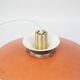 Danish vintage suspension lamp by Kurt Wiborg, Jeka, 1980s.